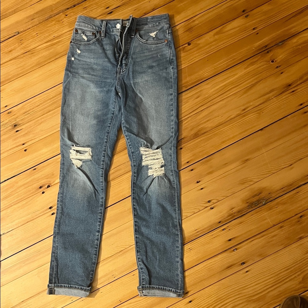 Madewell Classic Blue Denim Jeans